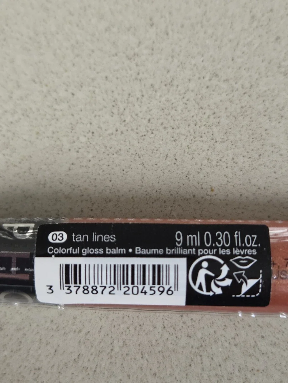 SEPHORA Colorful Lip Gloss Balm Shade 03 Tan Lines ~FULL SIZE **NEW